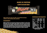 Mars - High Protein Energy Snack Bar | Low Sugar, Only 2g of Sugar per Bar, Caramel, Nougat and Real Milk Chocolate, Contains 18g Protein 12 x 57g Pack